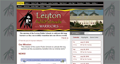 Desktop Screenshot of leytonwarriors.org